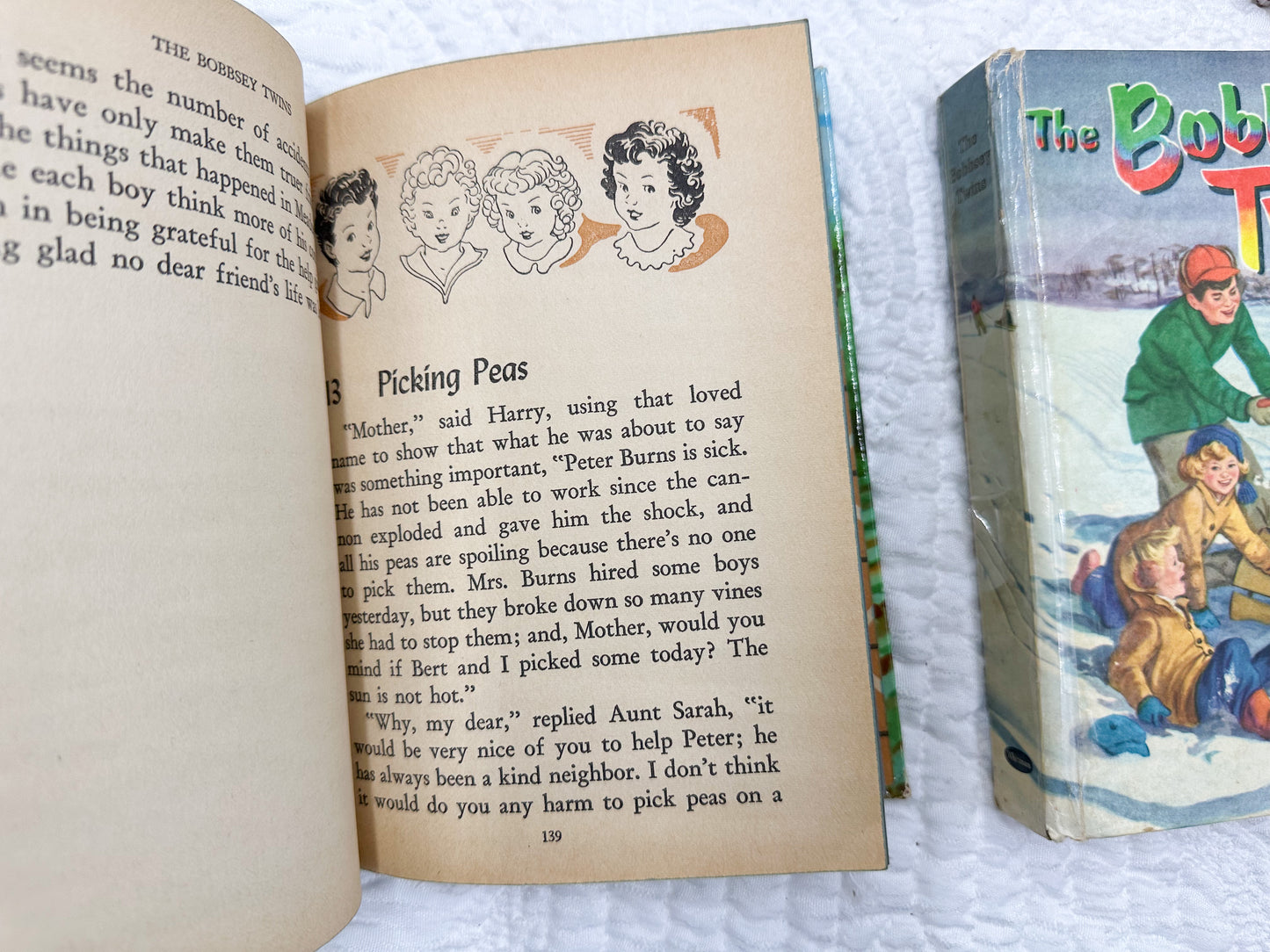 Vintage Bobbsey Twin Books (Set of Two)