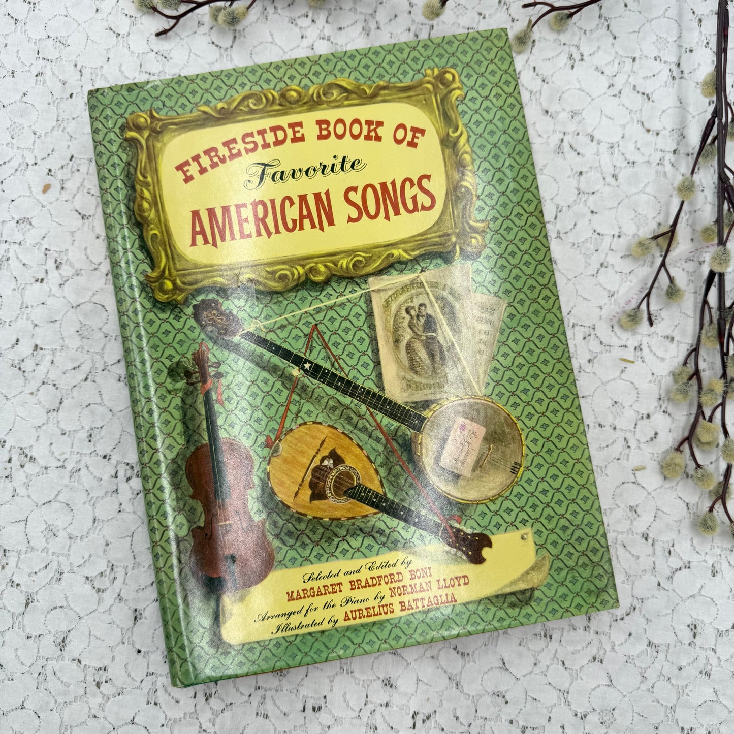 Fireside Music Book with Illustrations