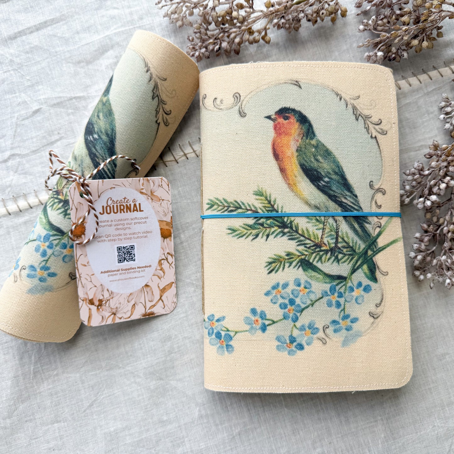 Premade Journal Cover with Instruction Video
