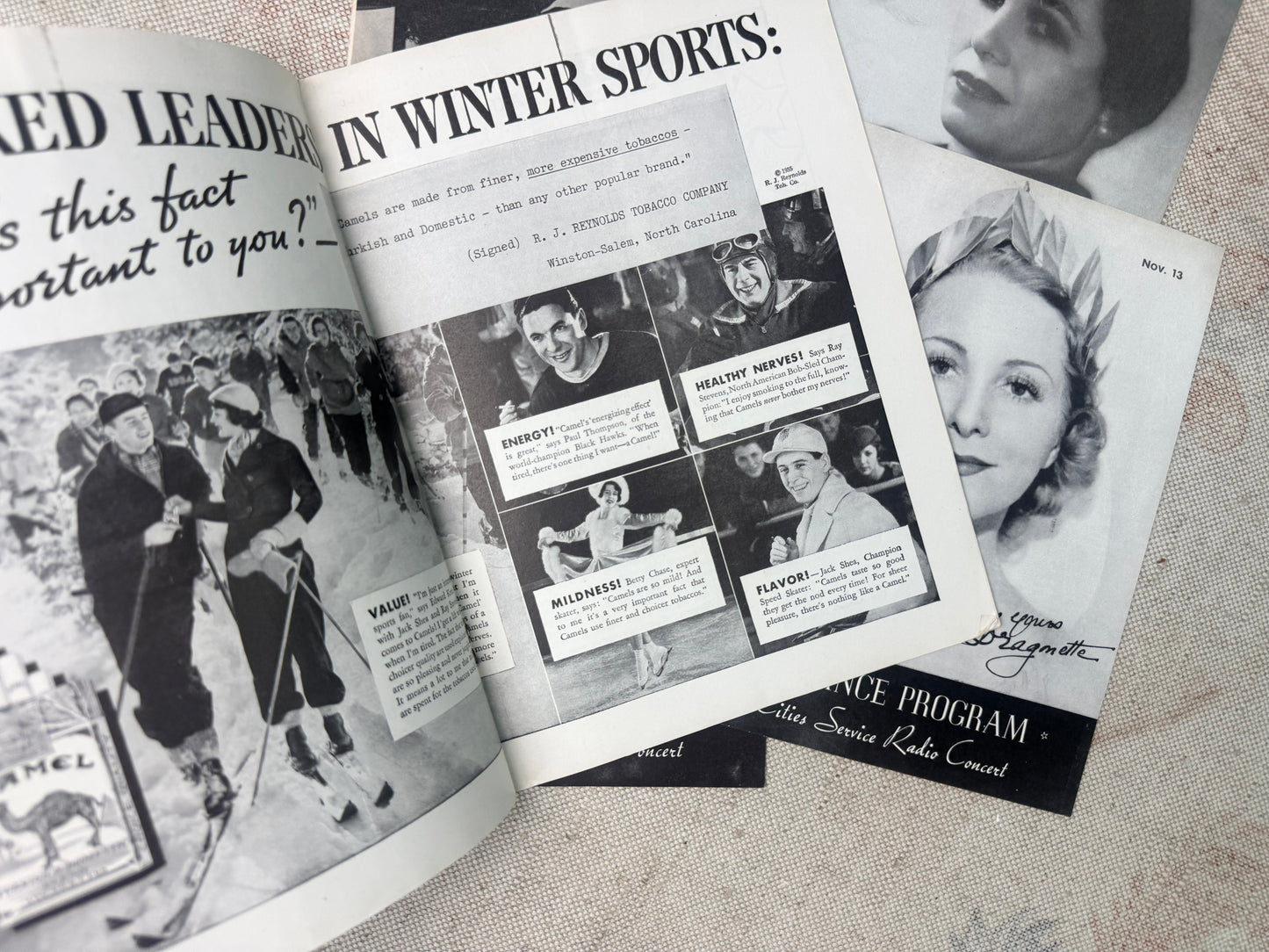 Vintage Playbill Set