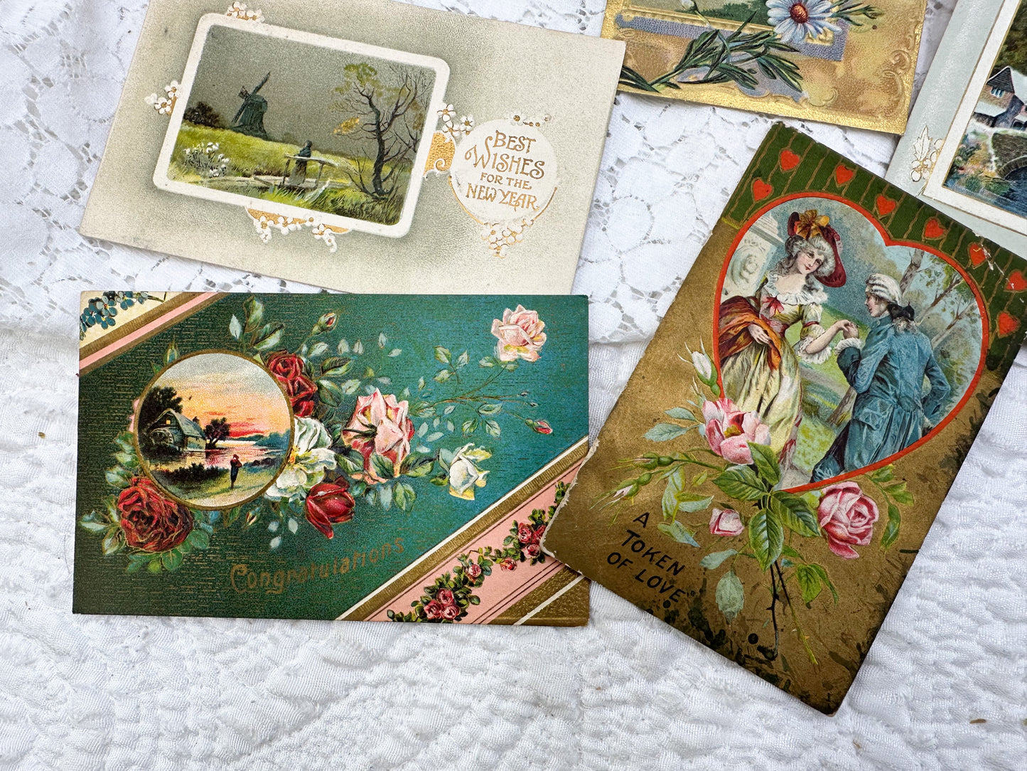 Vintage Postcard Set