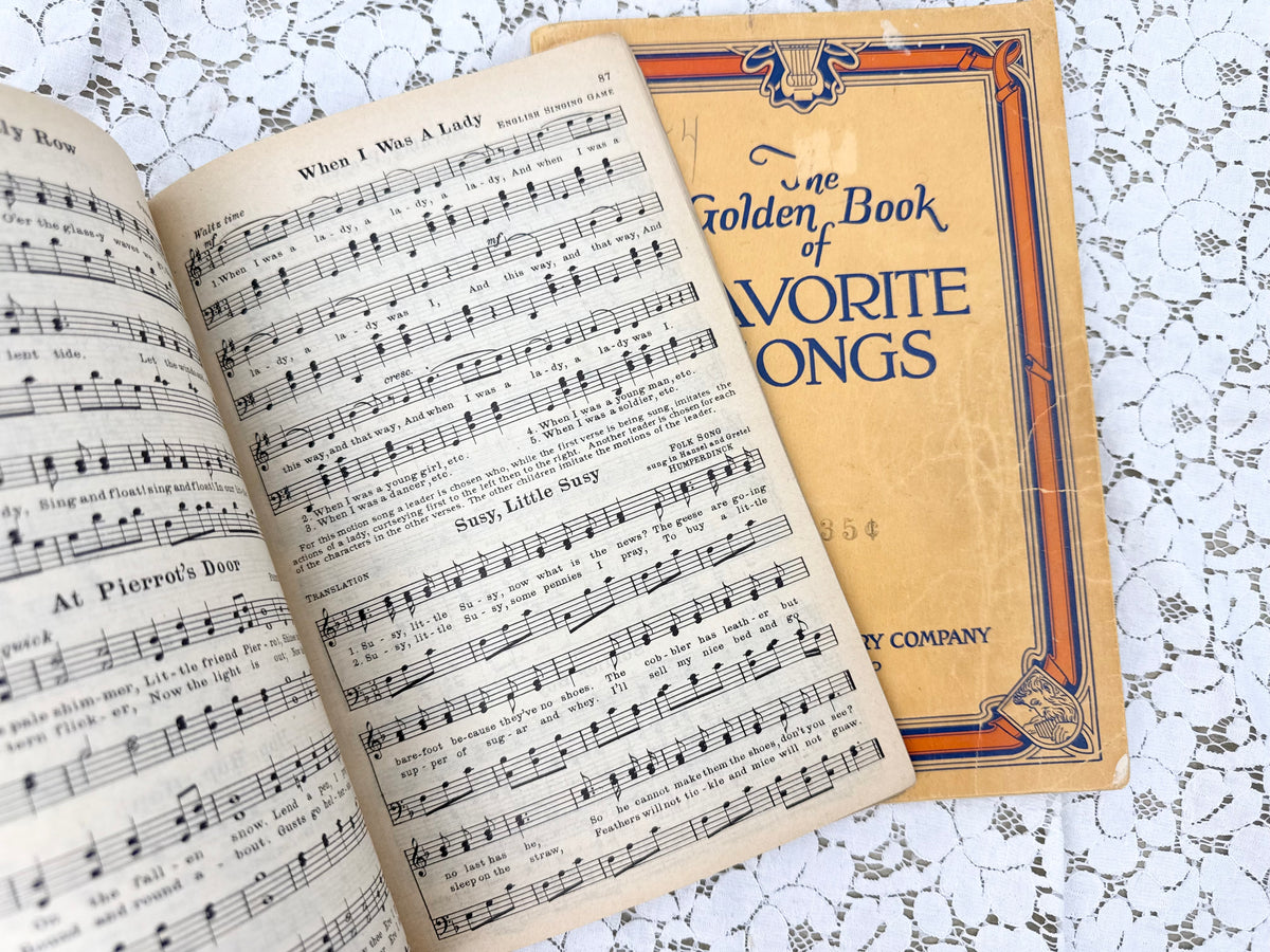 Vintage Music Books