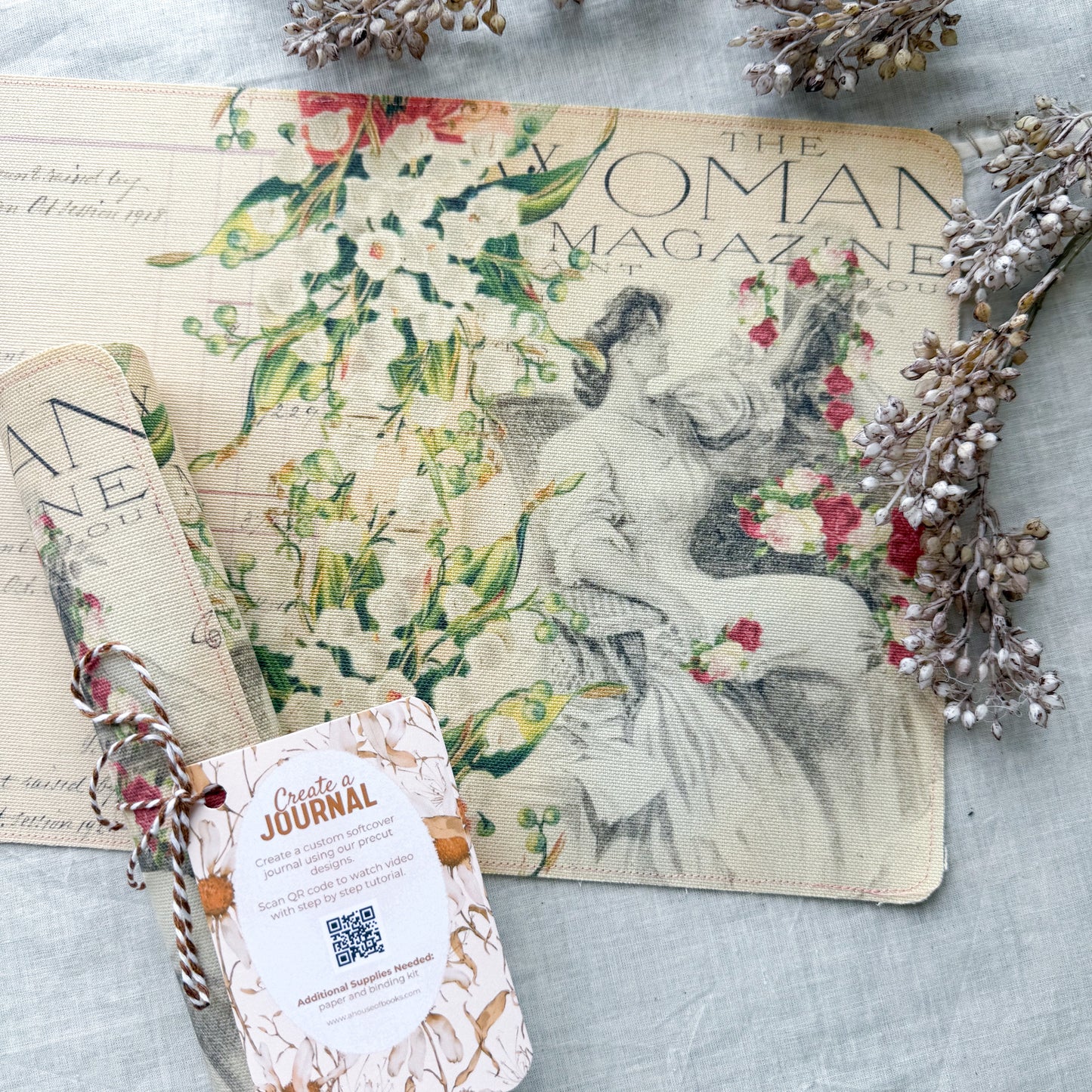 Premade Journal Cover with Instruction Video