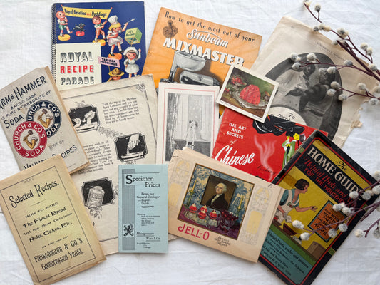 Vintage Cooking Ephemera