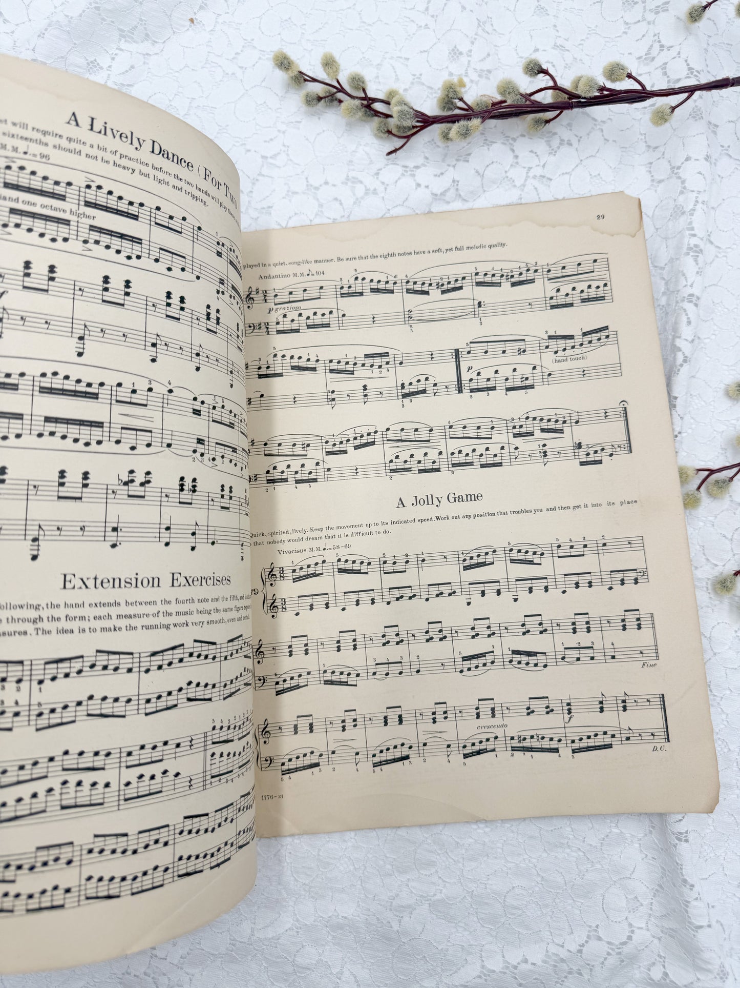 Vintage Music Book