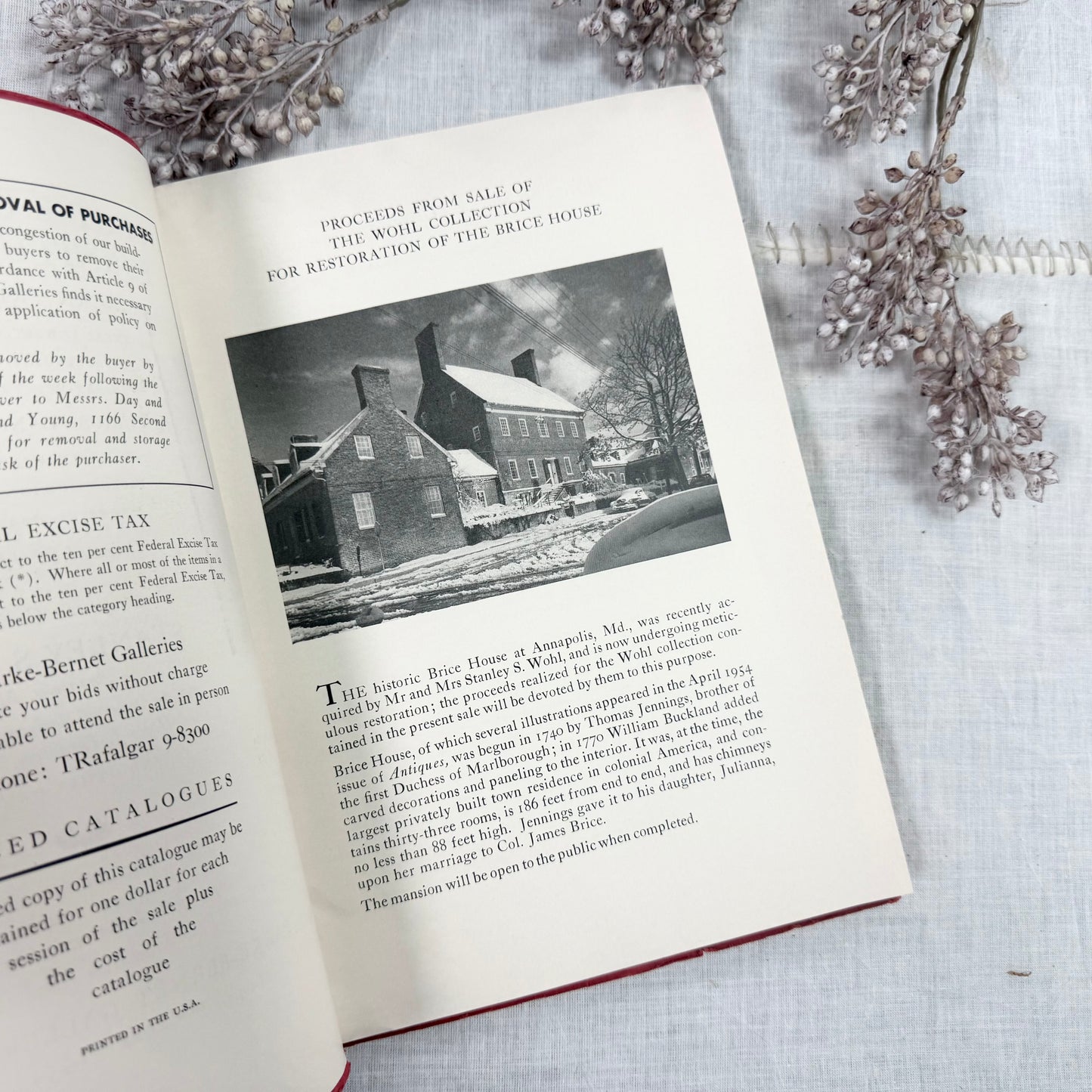 Early American Furniture Booklet