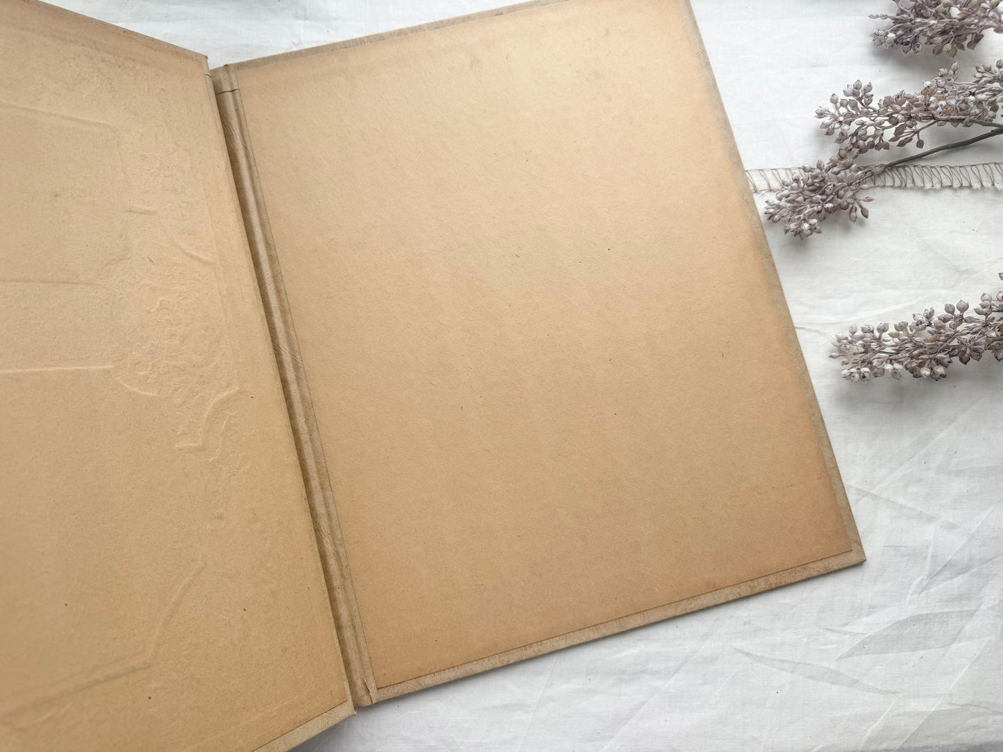Vintage Scrapbook (Empty Pages)