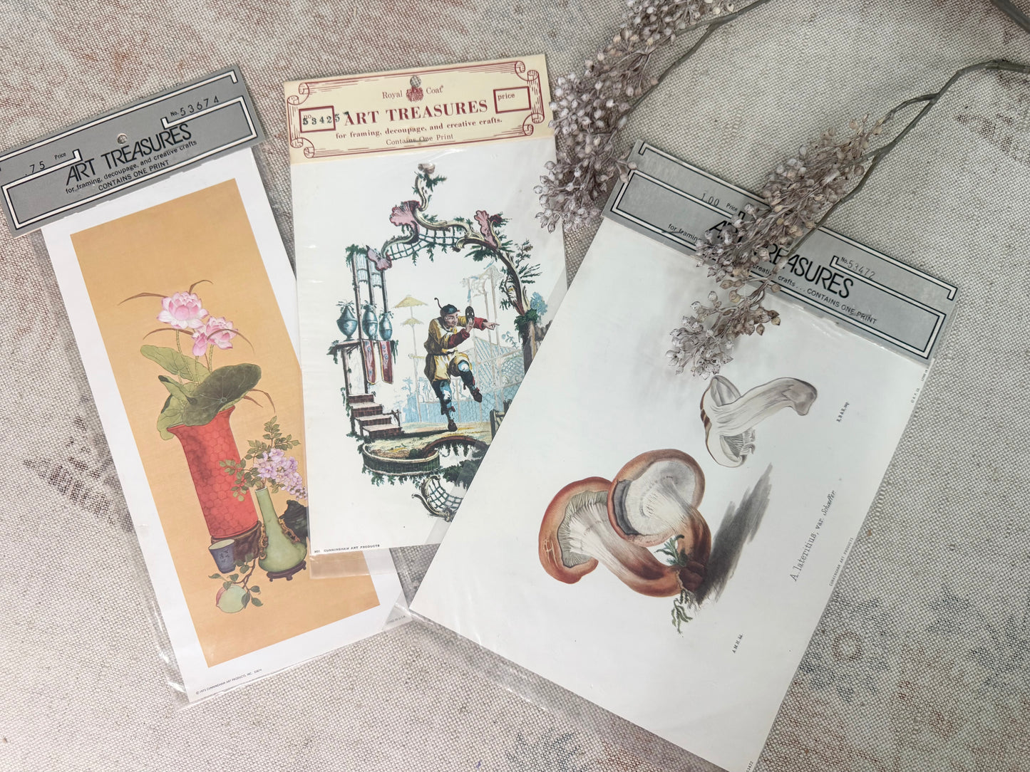 Vintage Print Set