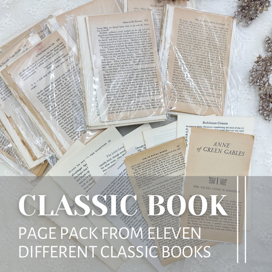 Classic  Book Page Pack