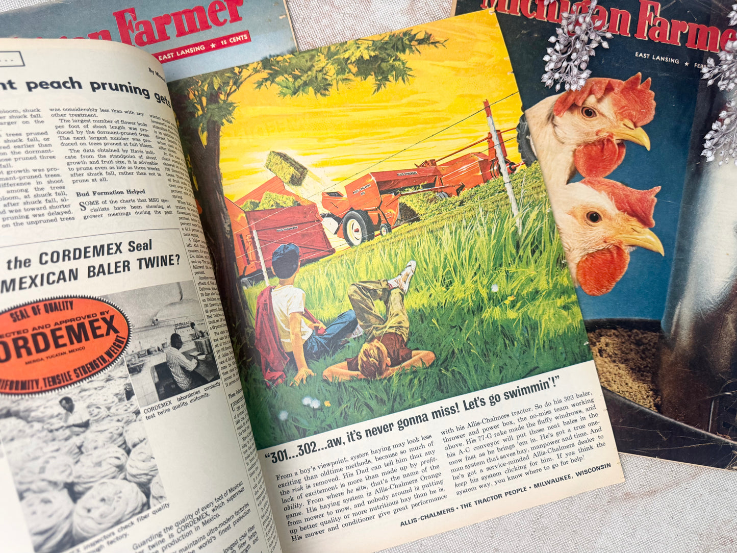 Vintage Michigan Farmer Magazine Set