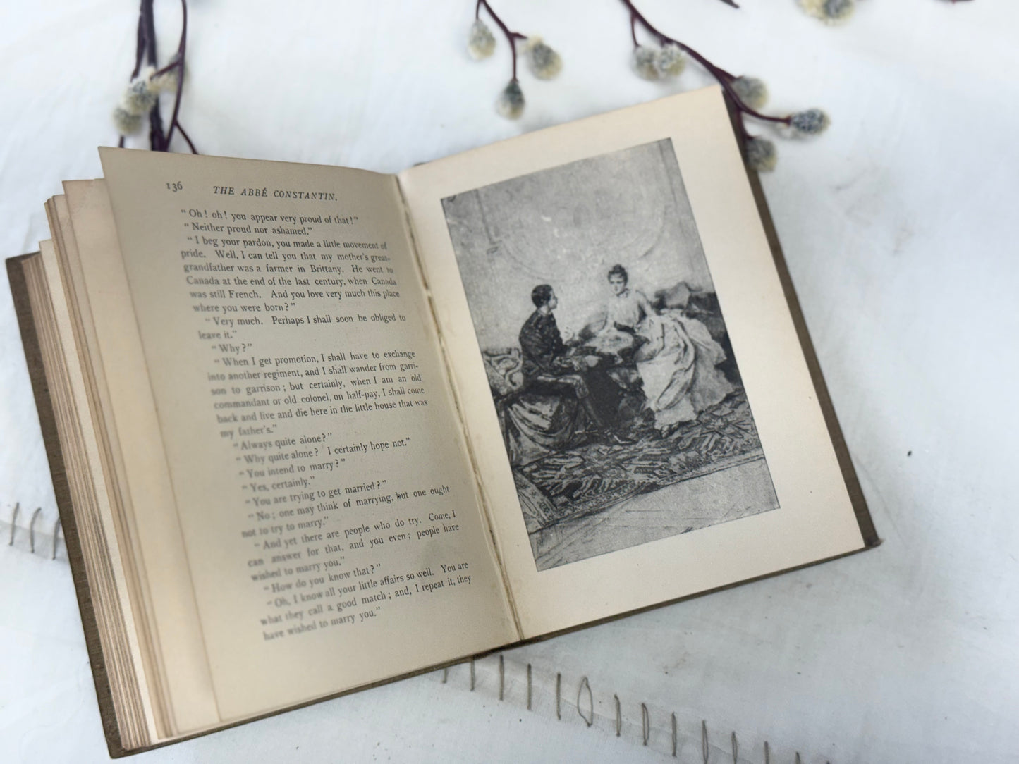 The Abbe Constantin- Pretty Book with Illustrations