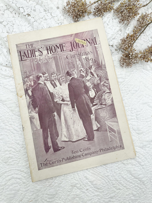 1894 Ladies Home Journal Magazine