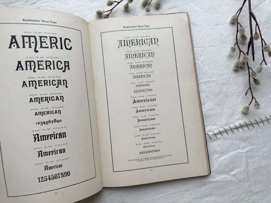 Brass Type Book