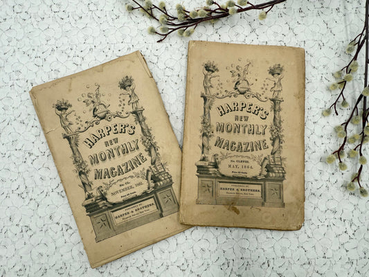 Vintage Harper's Magazine Set