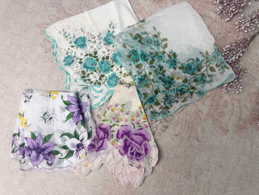 Vintage Hanky Set