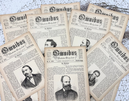 Vintage Covers (assorted set of 12)