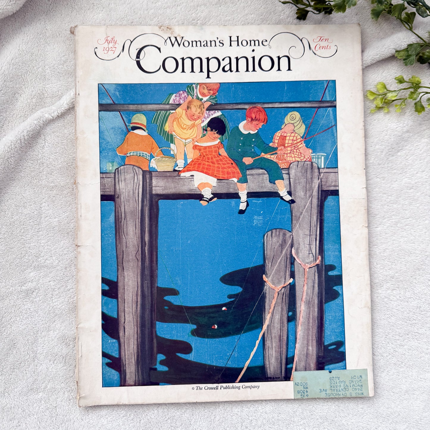 Vintage Woman's Home Companion Magazine