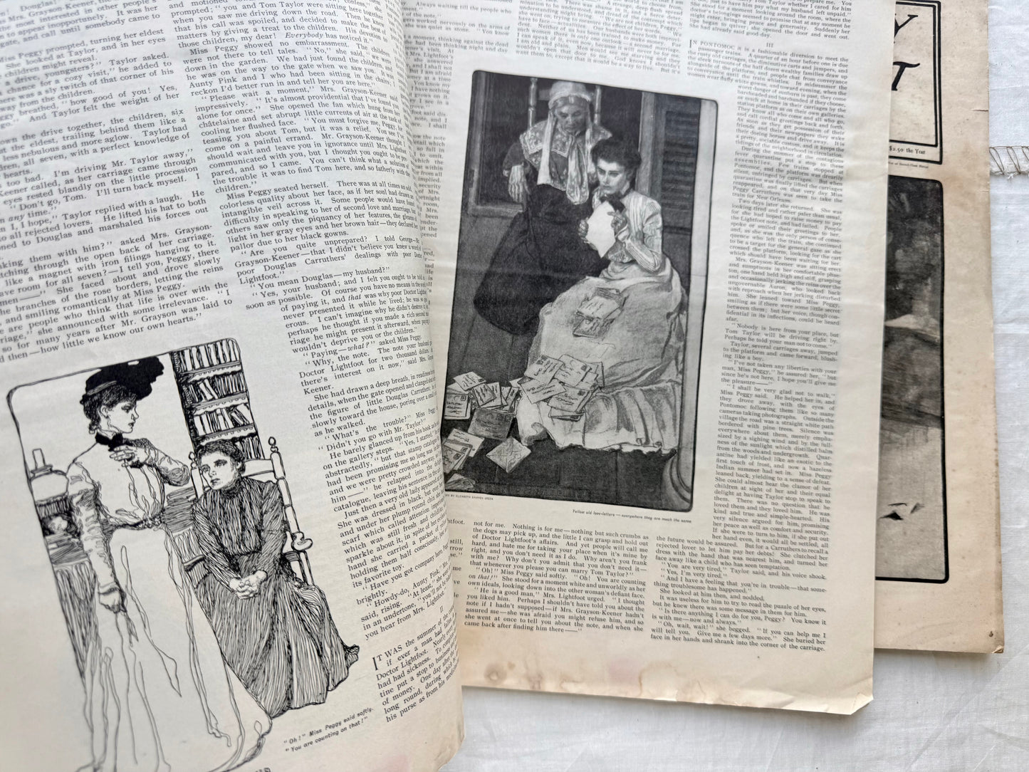 Vintage Magazine Set (Set of Two)