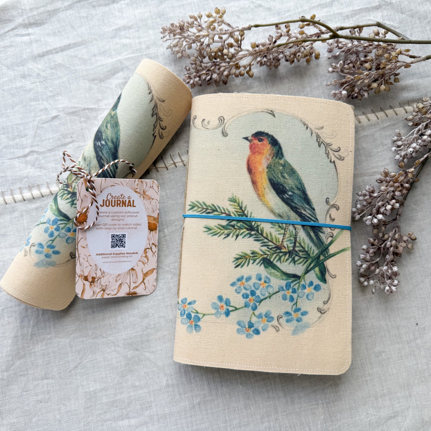 Premade Journal Cover with Instruction Video