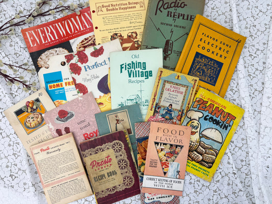 Vintage Cooking Ephemera