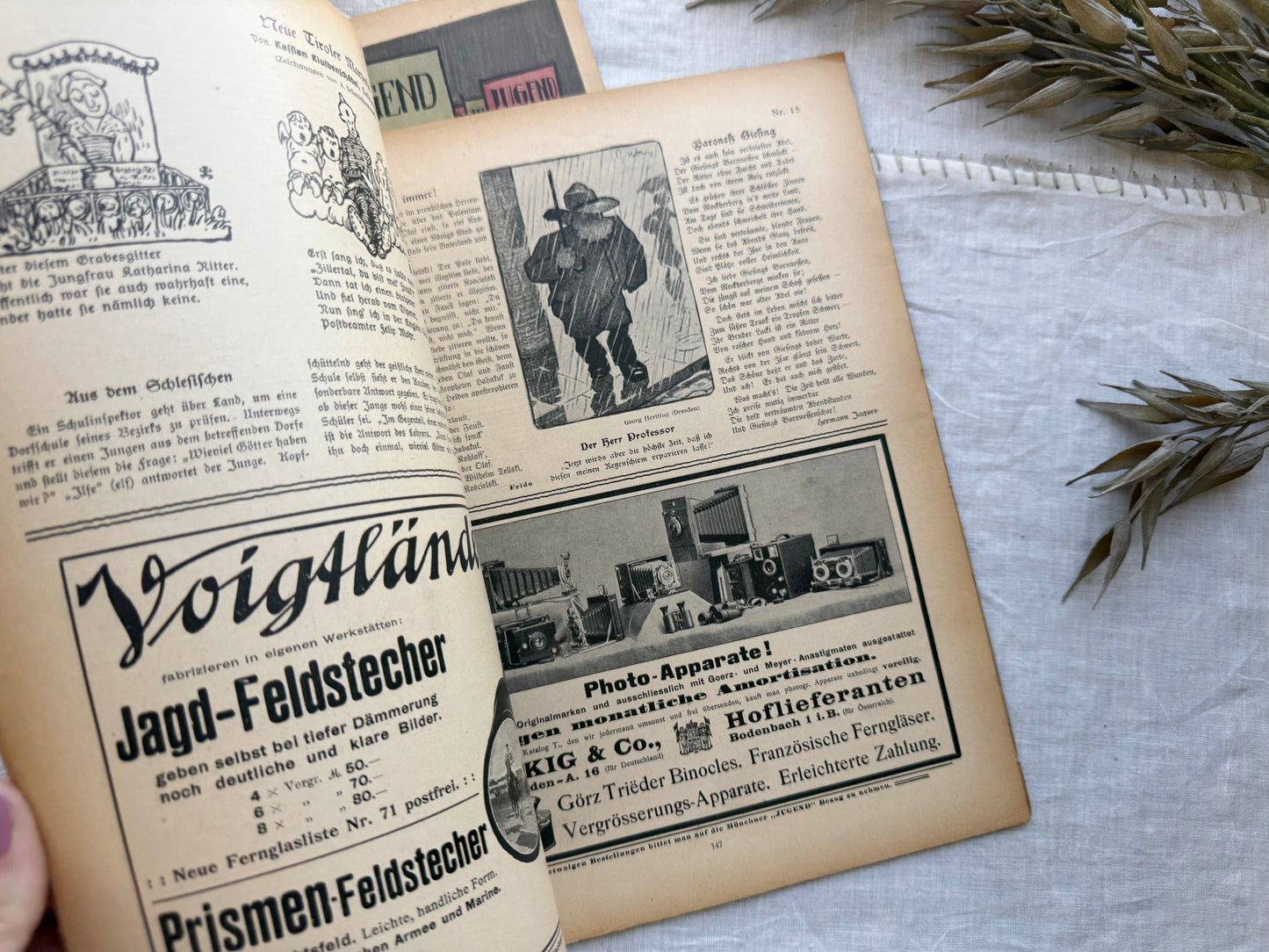 Vintage German Magazine Set