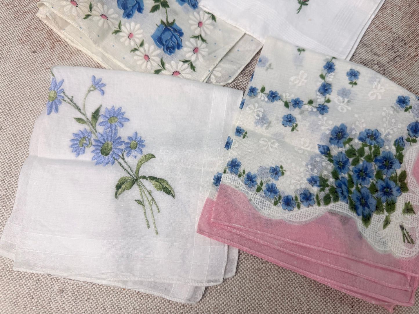 Vintage Hanky Set