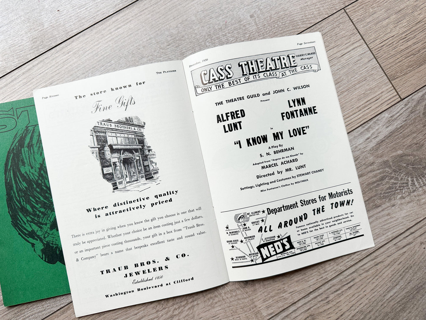Vintage Playbills (Set of 2)