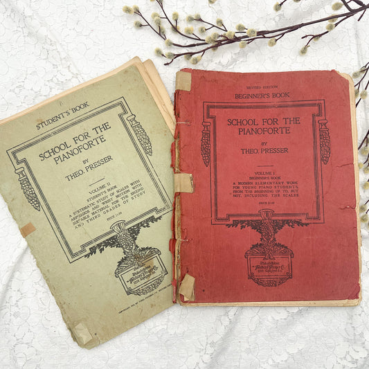Vintage Music Book Set