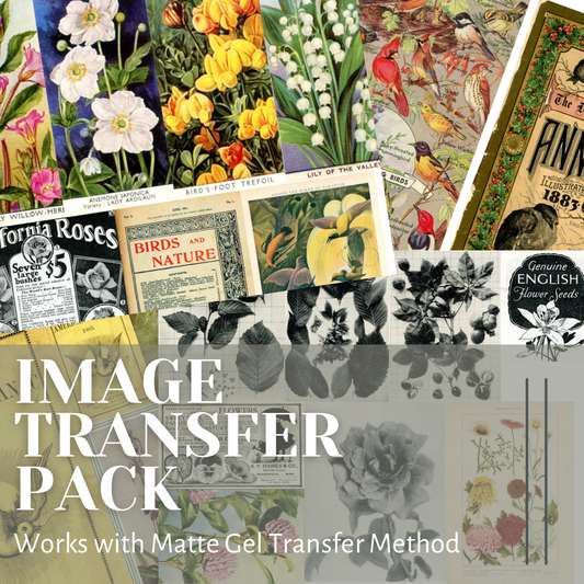 Image Transfer Pack Vol 3- Works with Matte Gel Method