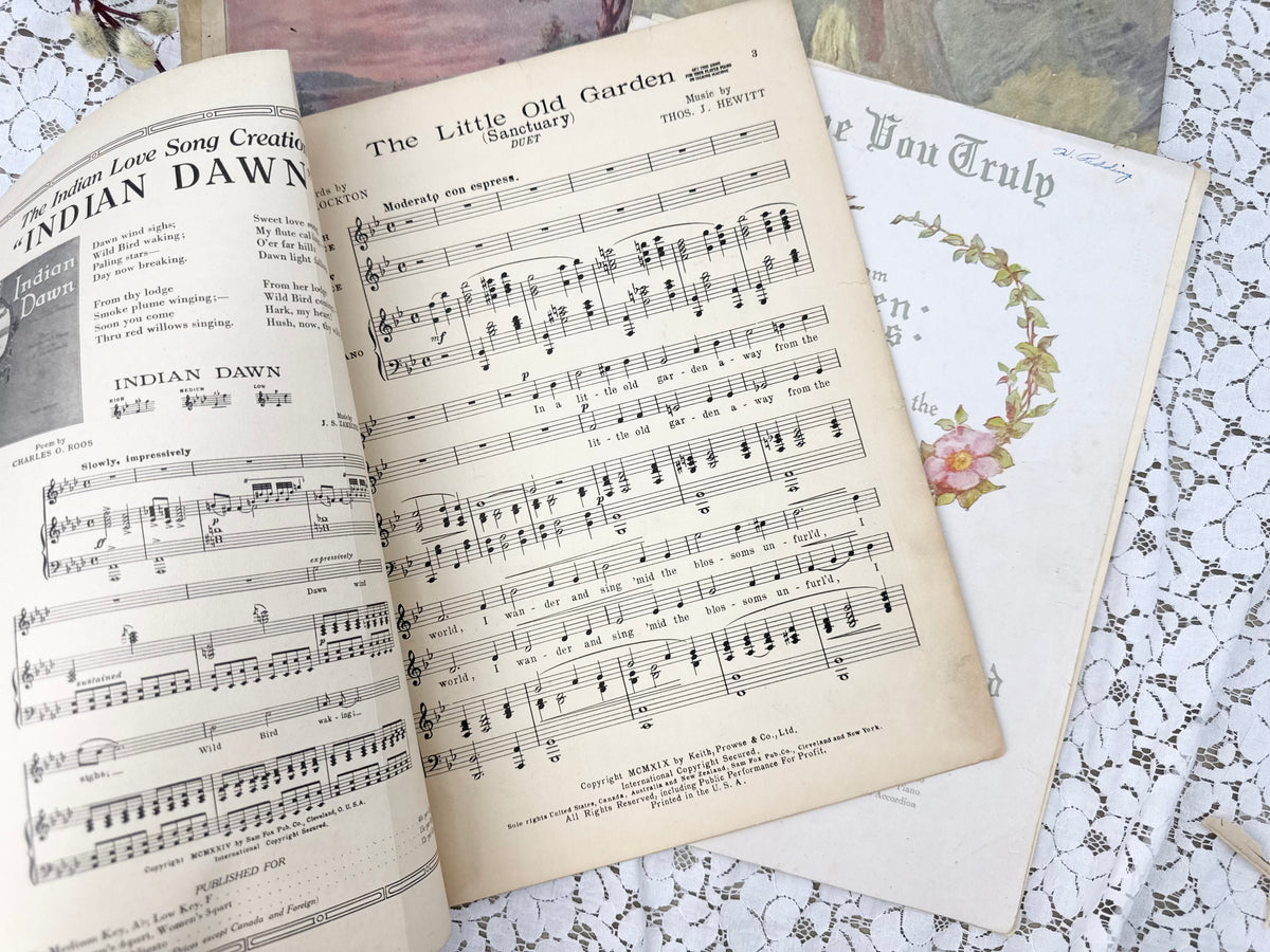 Vintage Music Set