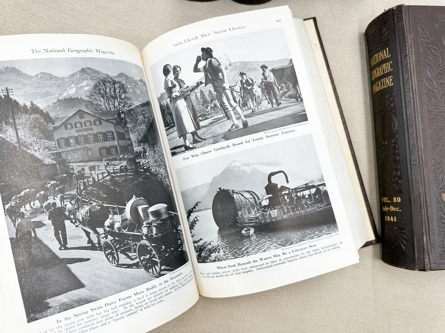 Bound Series of National Geographic Books