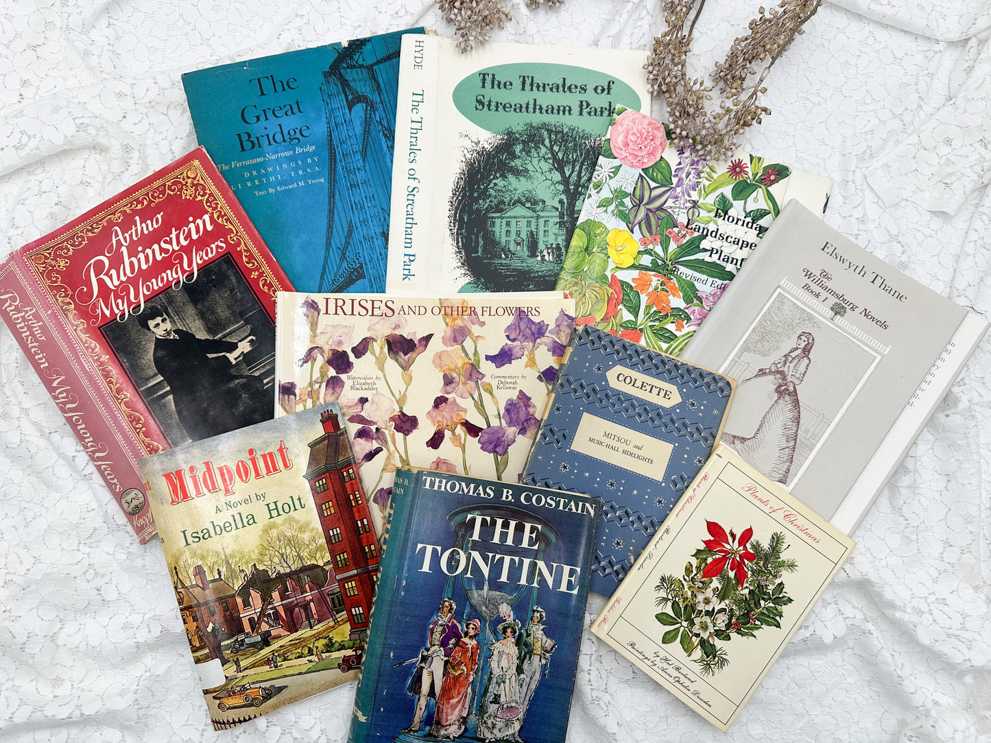 Vintage Dust Jackets (Set of 10)