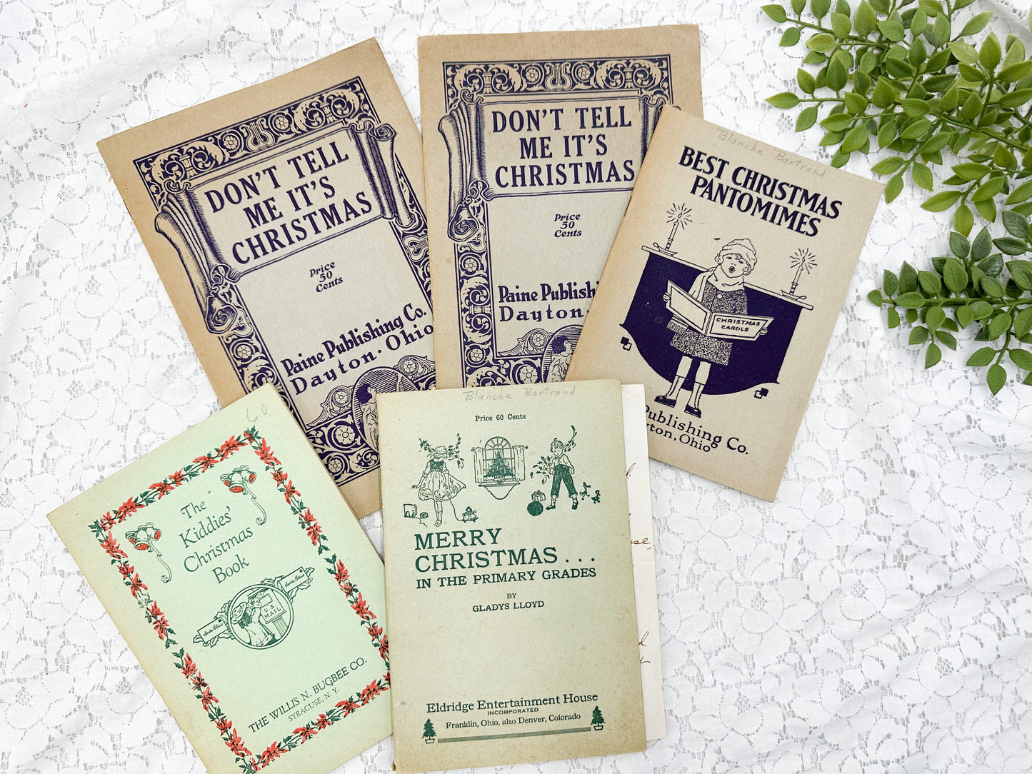 Christmas Ephemera Set