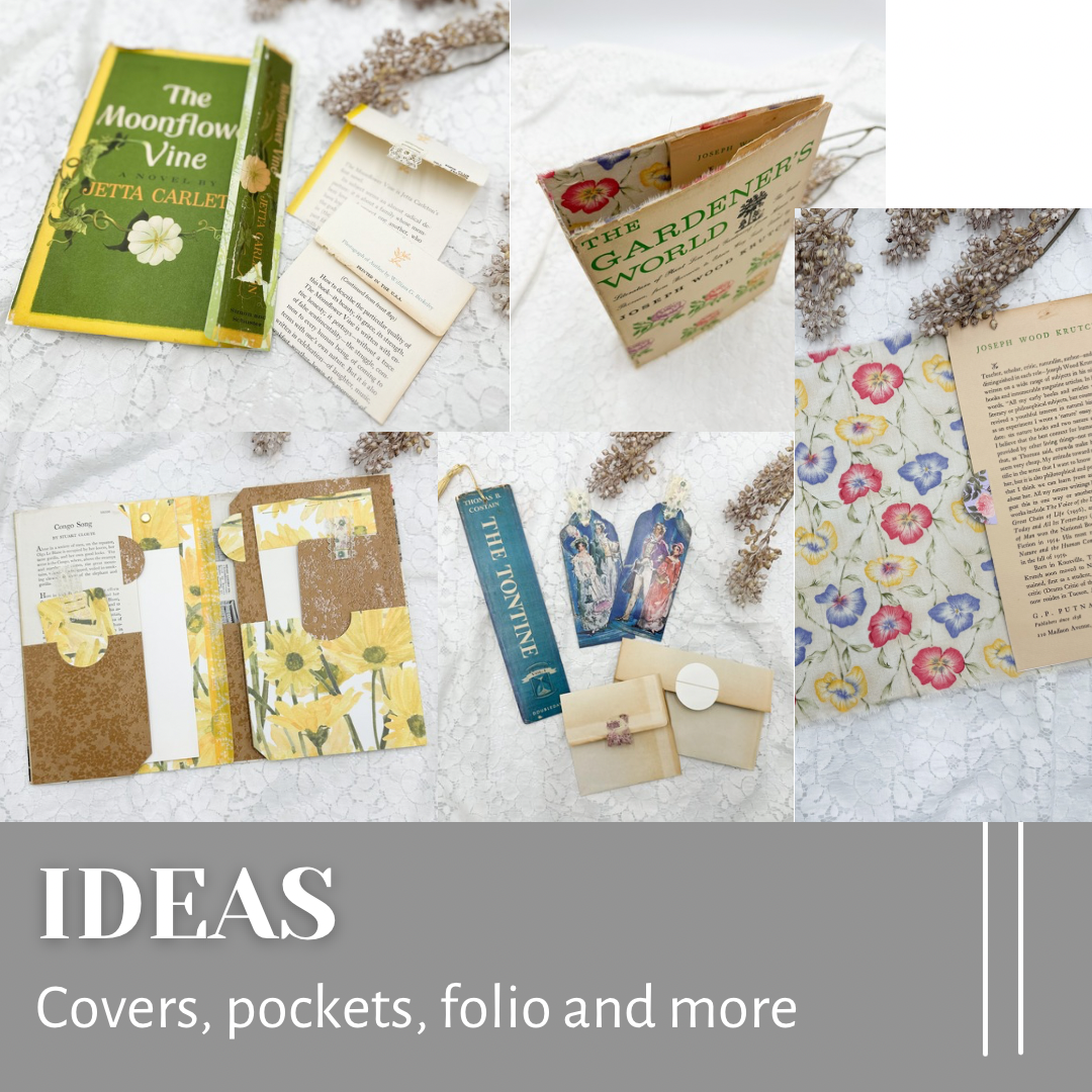 Vintage Dust Jackets (Set of 10)