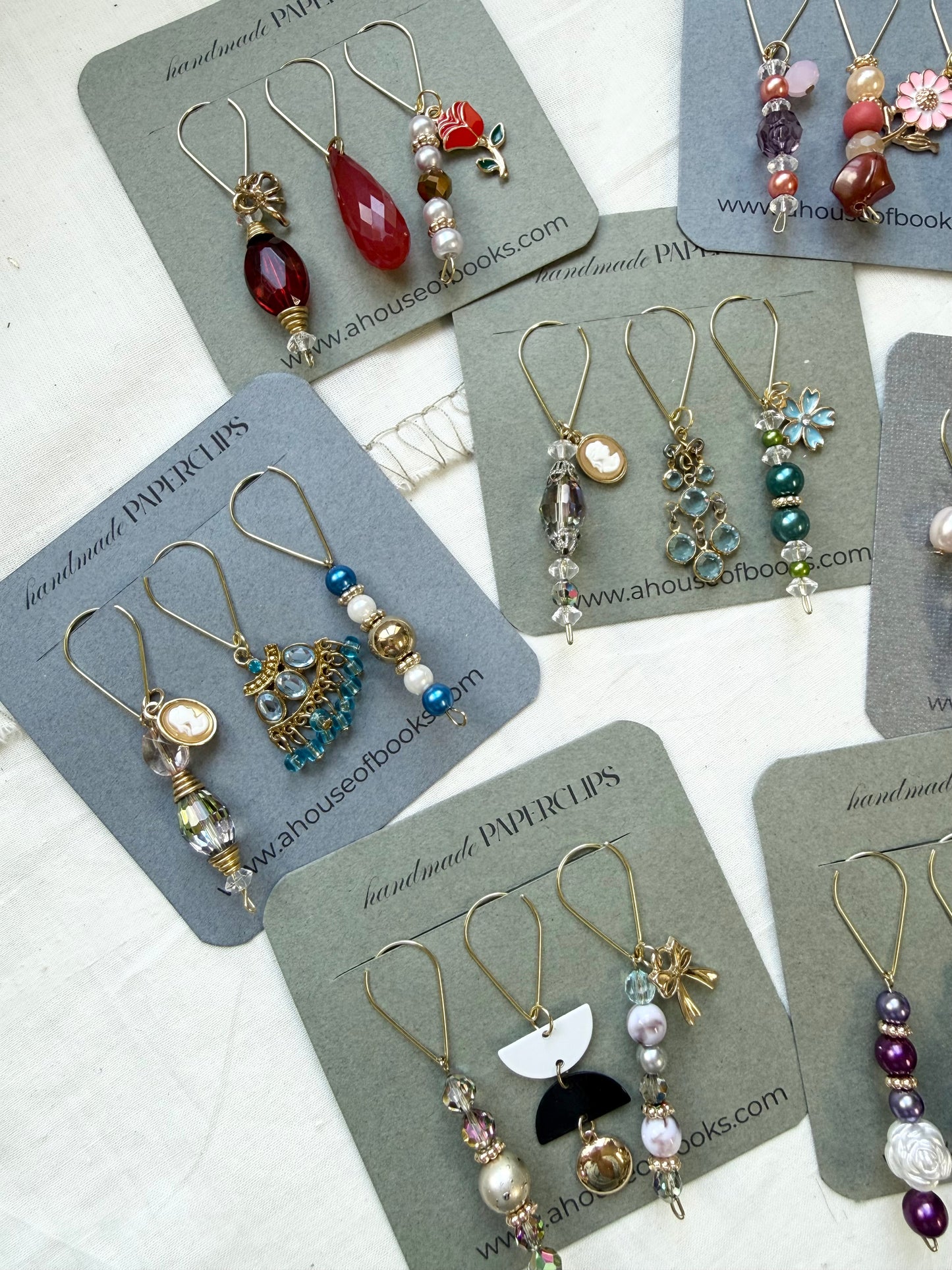 Beaded Paperclips