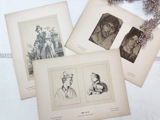 Vintage Print Set
