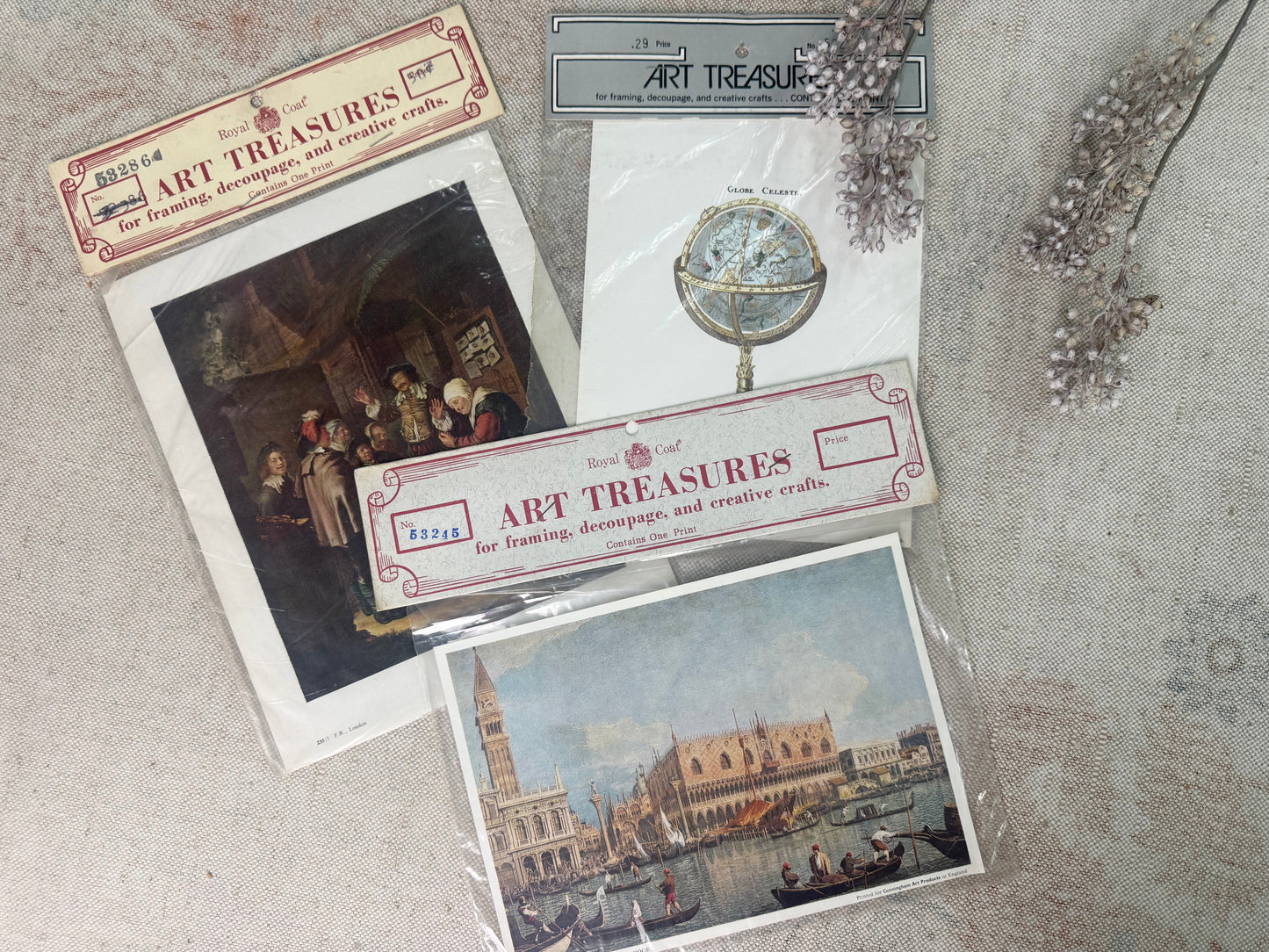 Vintage Print Set