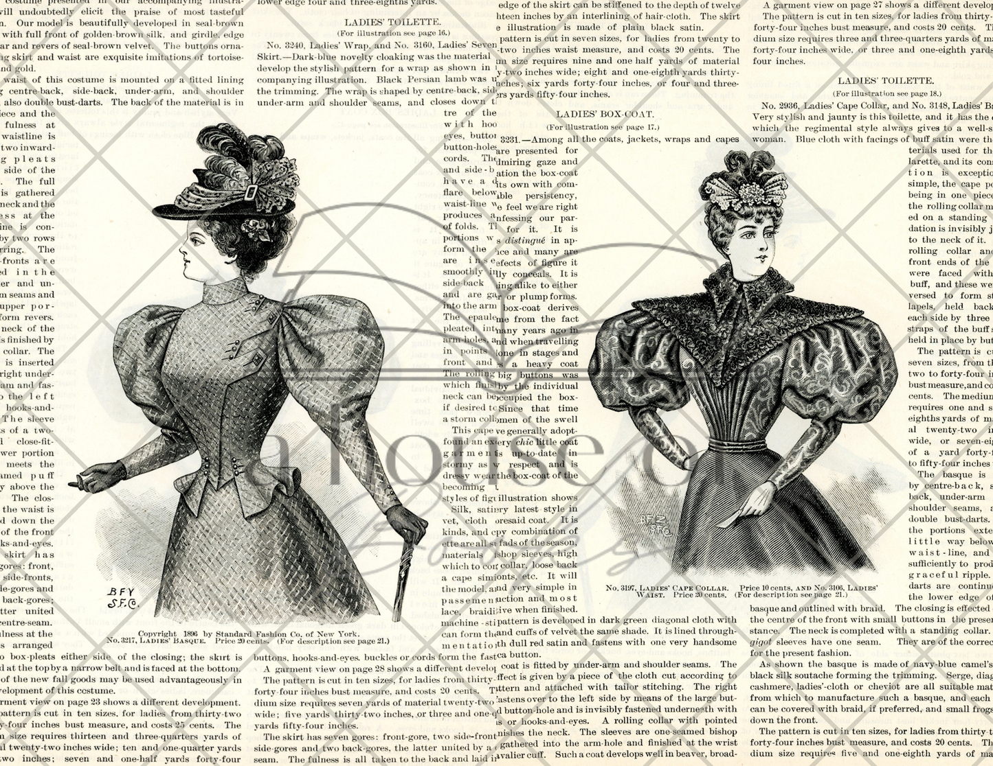 Ladies Signature Pages- Project Template Digital Download