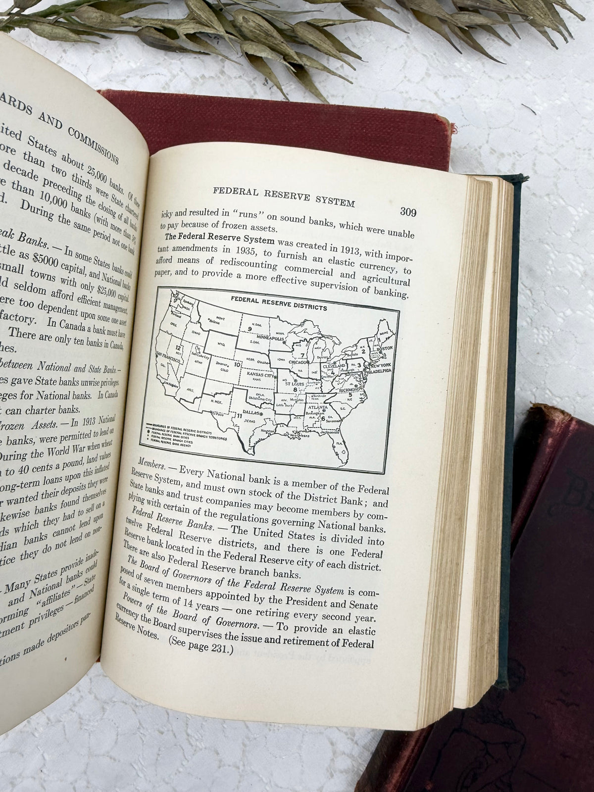 Vintage Textbook Set