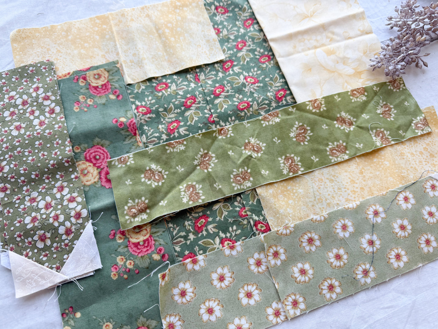 Coordinated Fabric Scraps