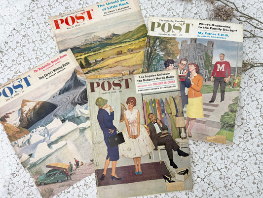 Vintage Post Magazine Covers (Covers Only)