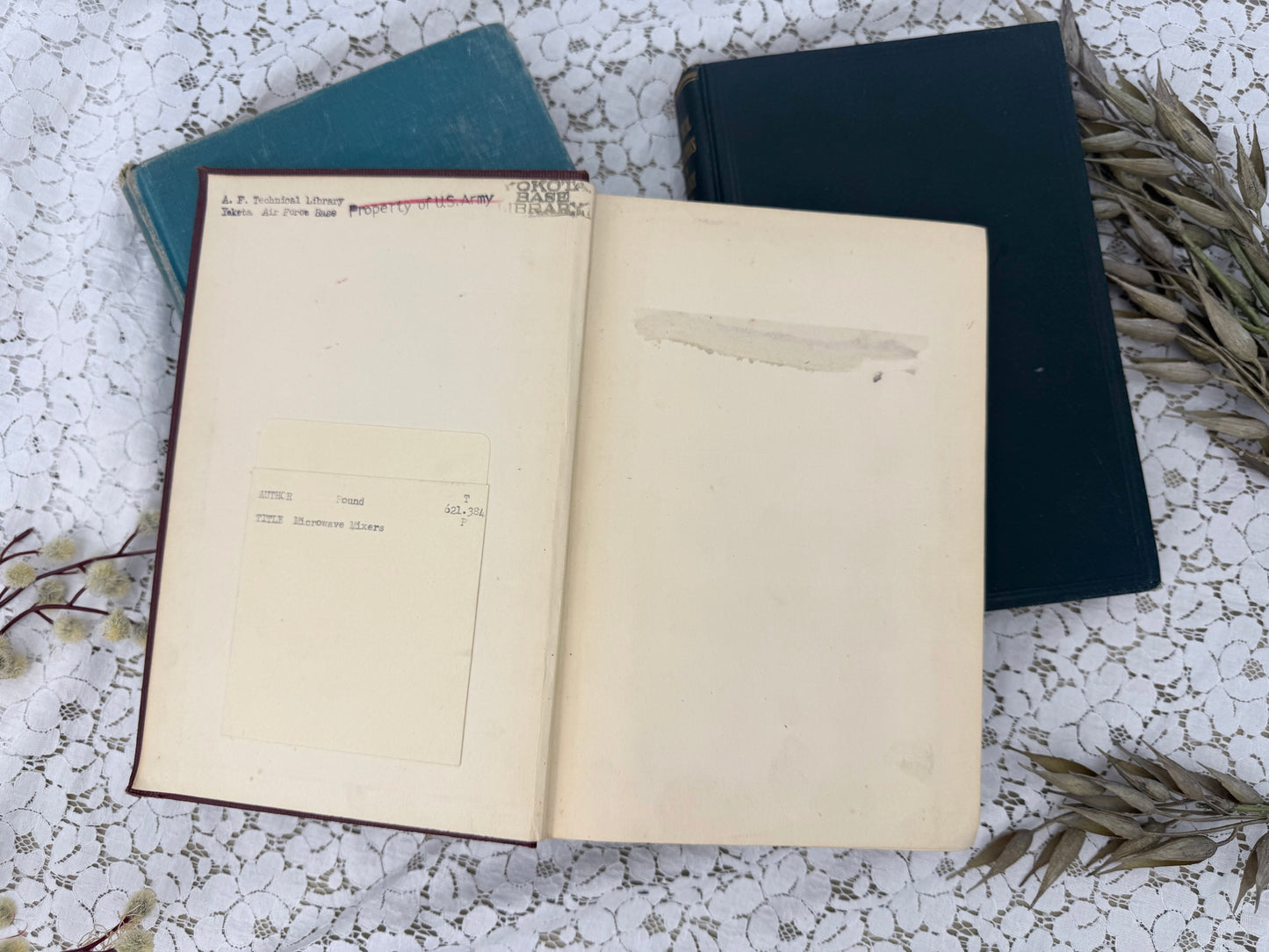 Set of Vintage Mechanical Textbooks