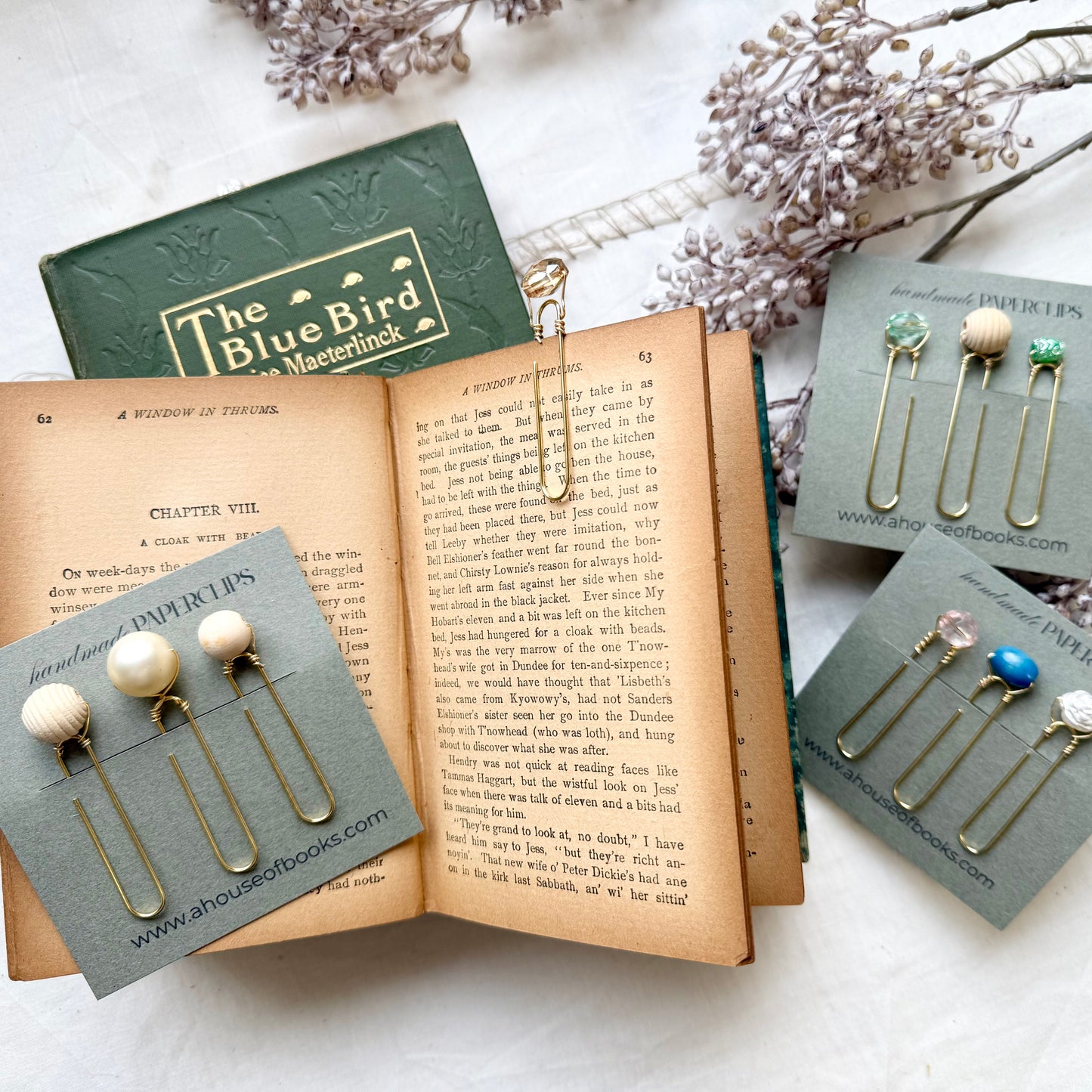 Beaded Paperclips/Bookmarks