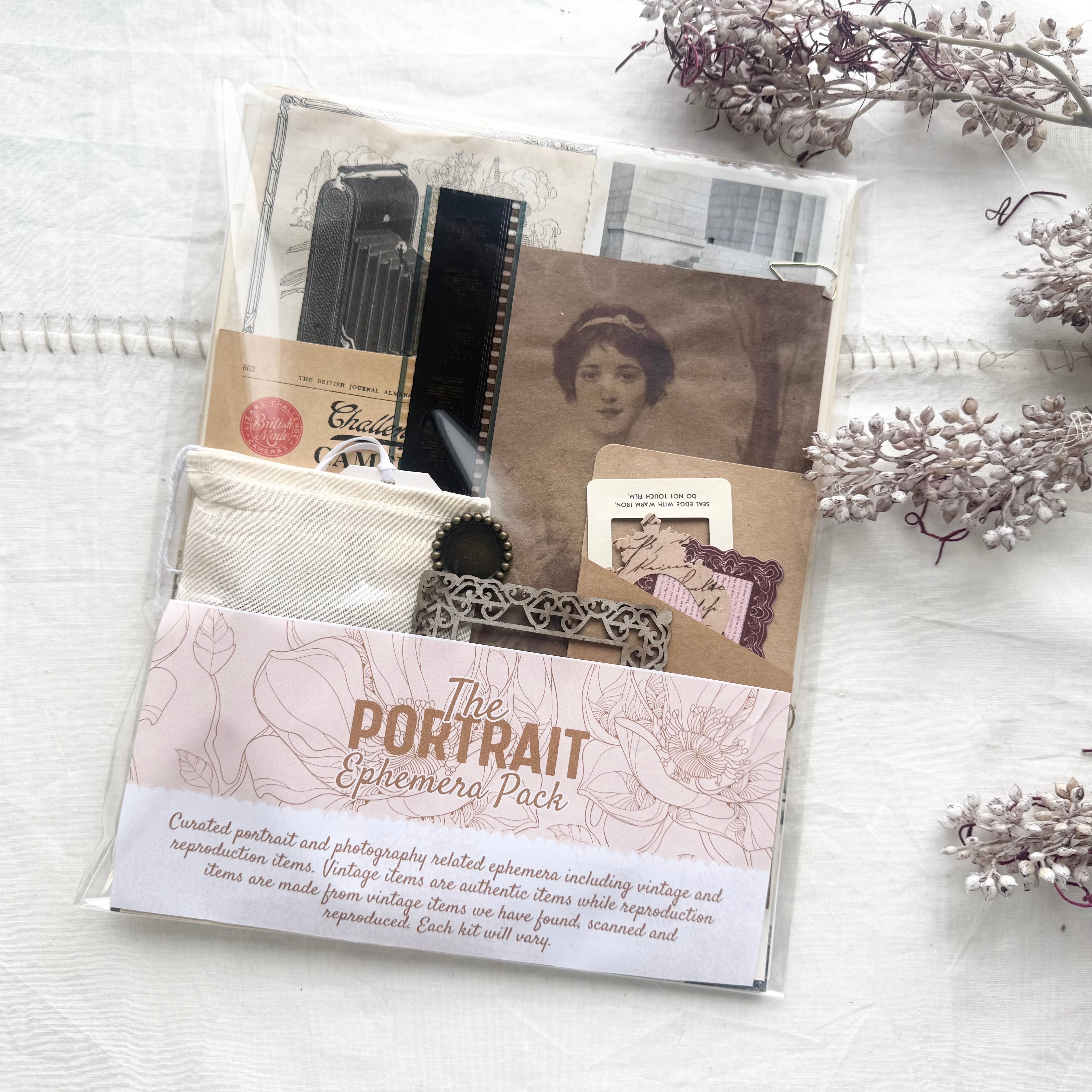 Portrait Ephemera Kit – A House of Books