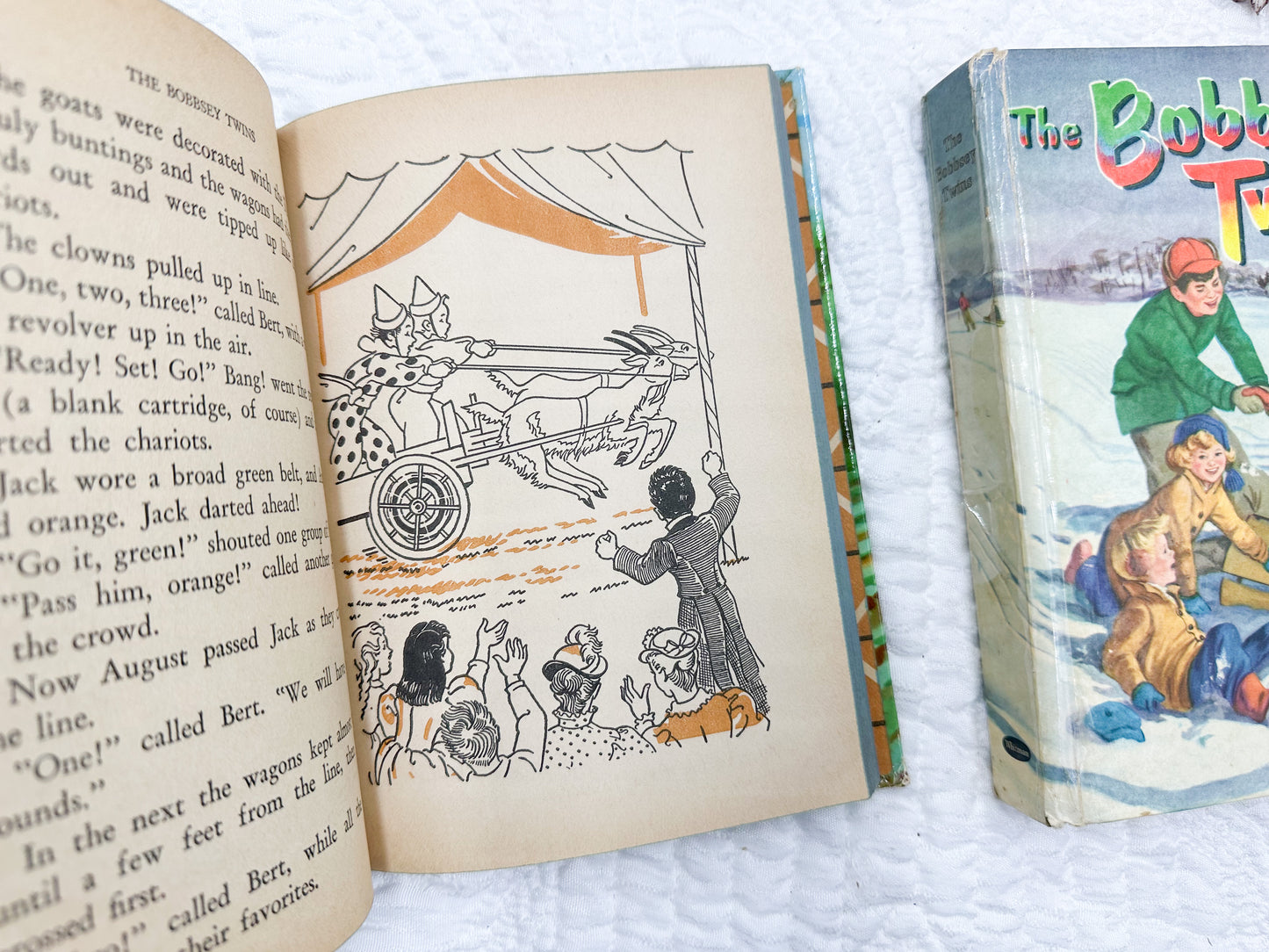 Vintage Bobbsey Twin Books (Set of Two)