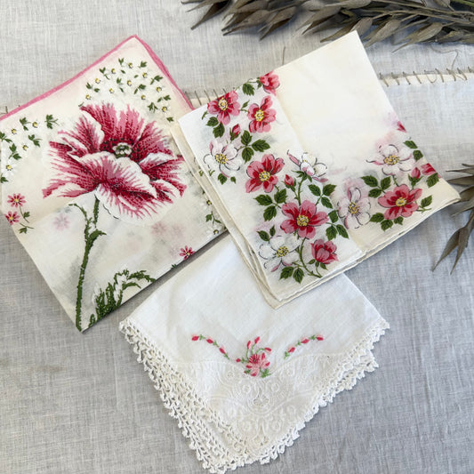 Vintage Hankie Set
