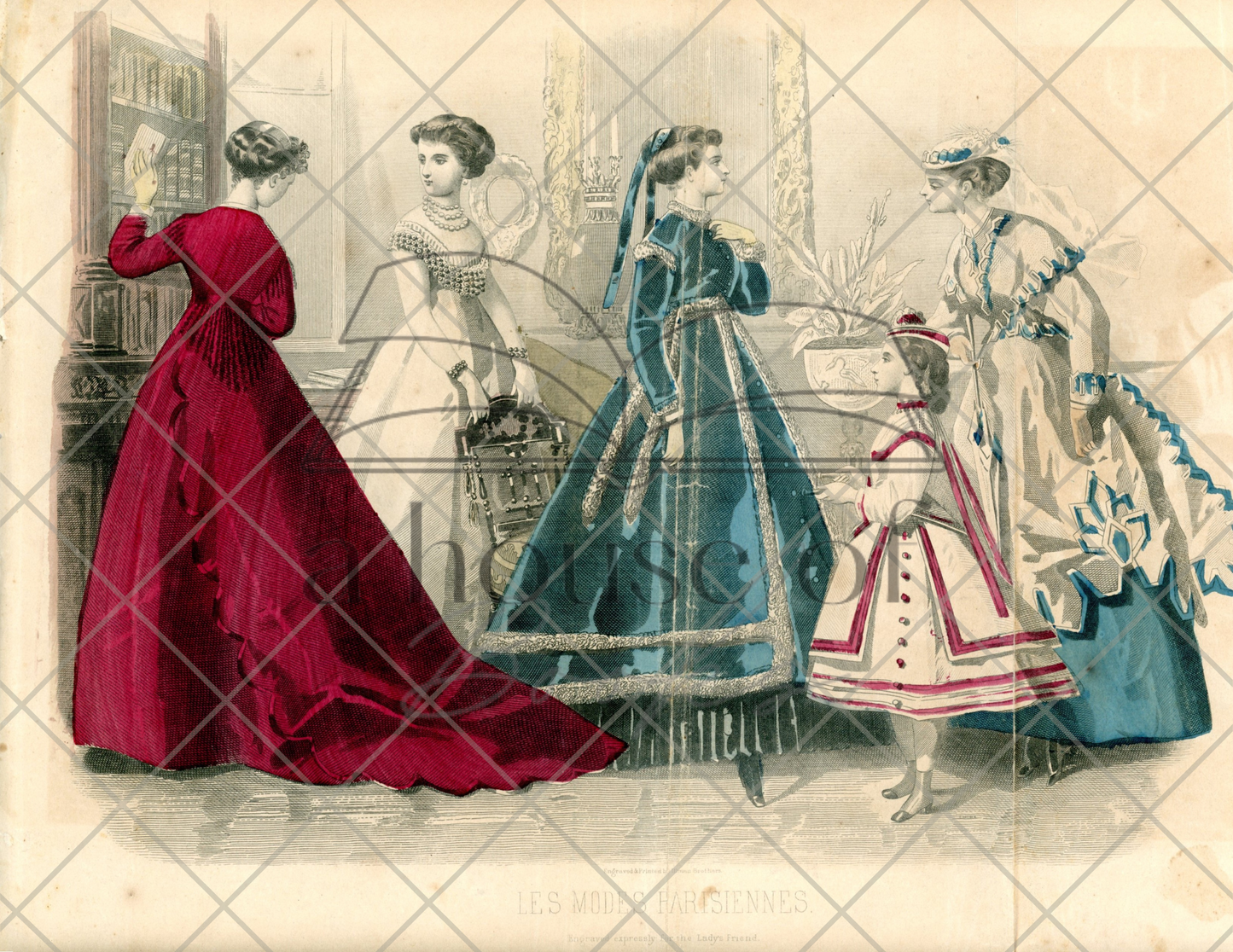 Fashion Plate Signature Pages- Project Template Digital Download