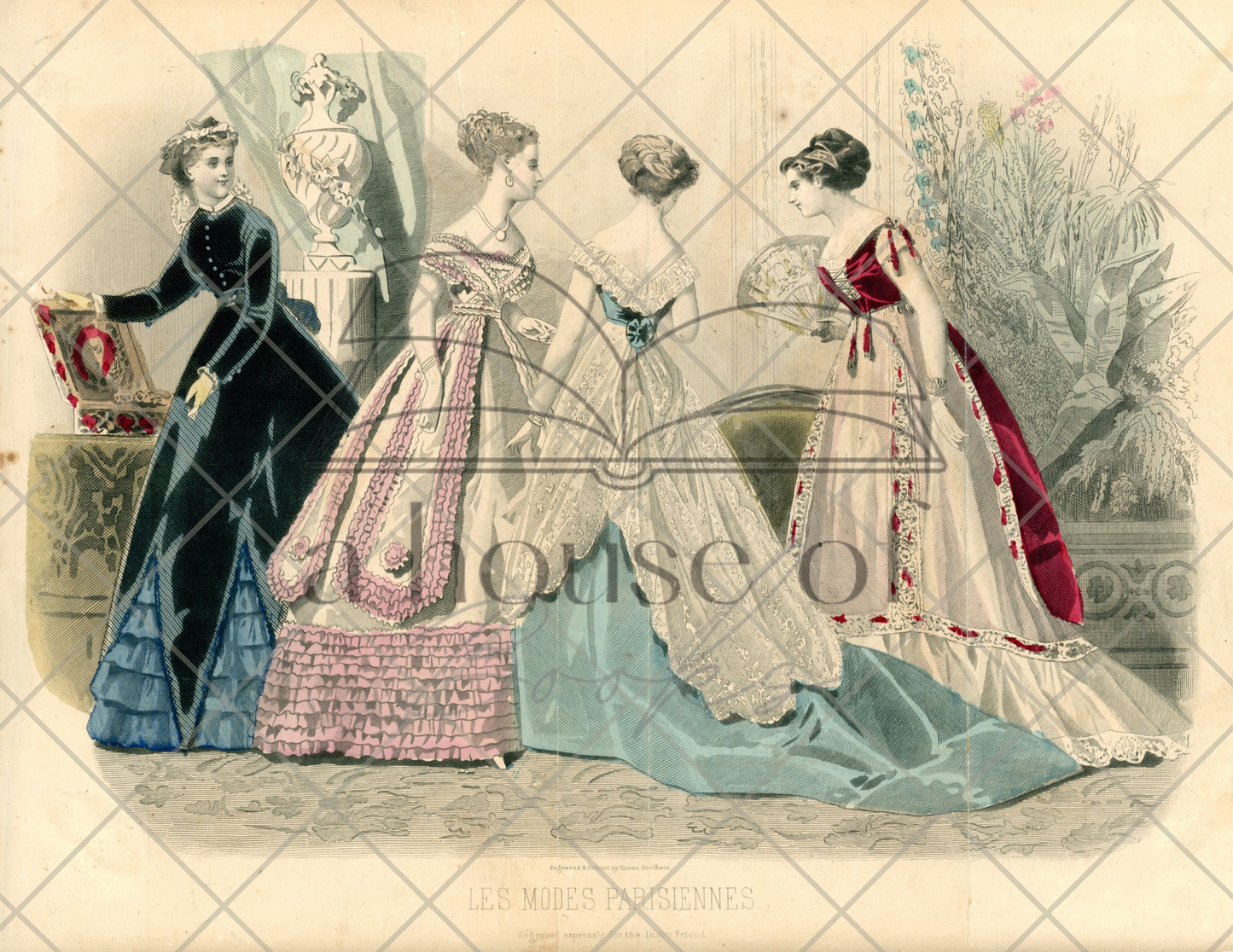 Fashion Plate Signature Pages- Project Template Digital Download