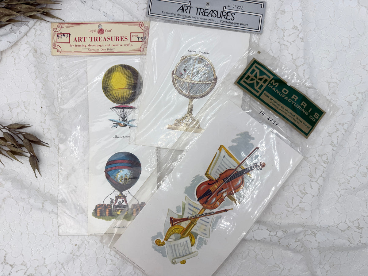Vintage Print Set