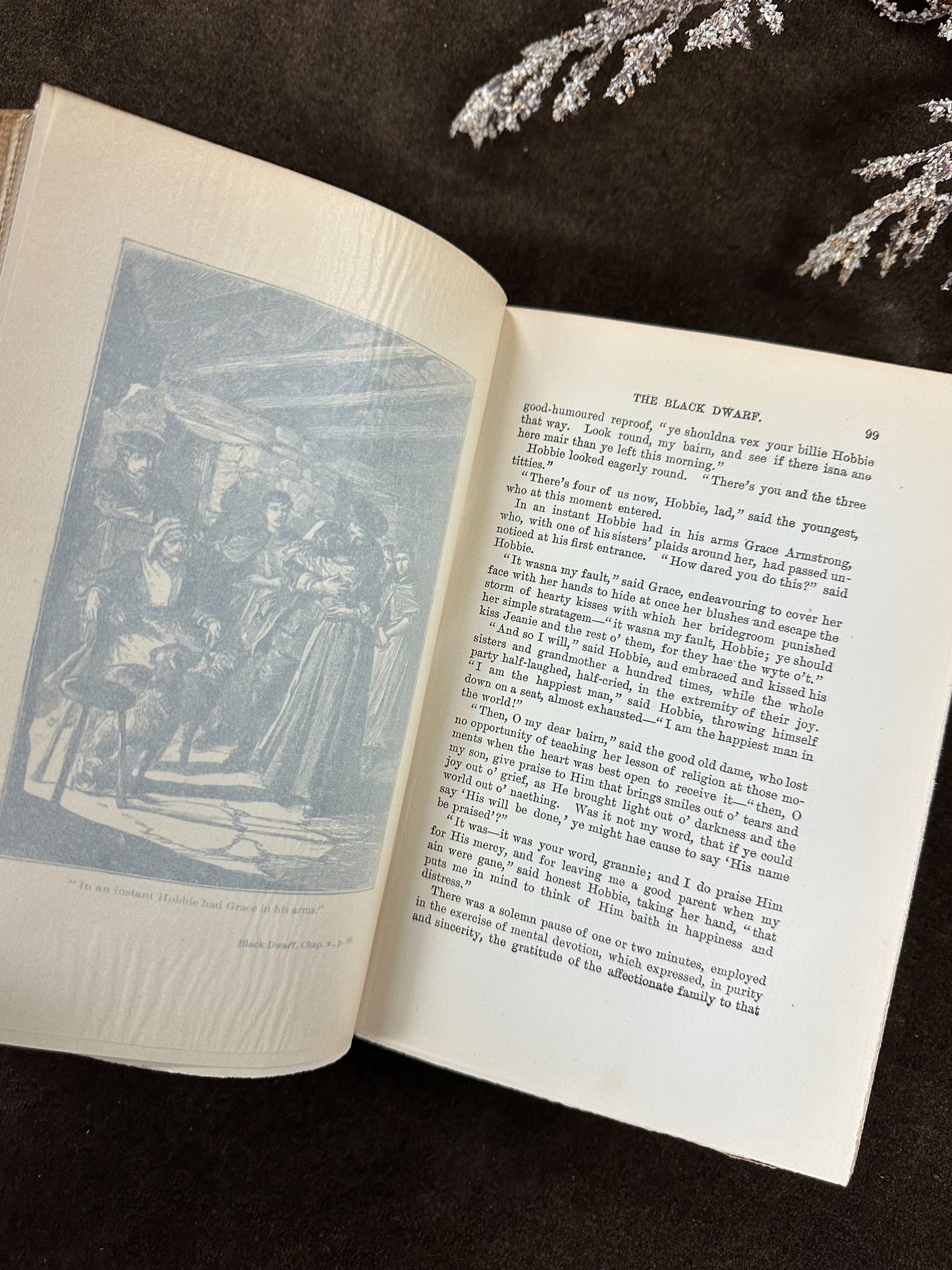 Waverly Novel with Marbled Cover